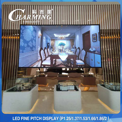 Ekran LED SMD1515 IP42 do sali konferencyjnej, ściana LED ze stopu aluminium o mocy 200 W HD