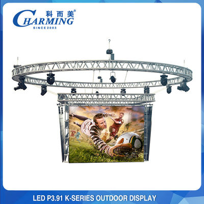 Wydarzenie sceniczne Ekran LED zewnętrzny, P3.91 / P2.6 Ekran LED Video Wall Display