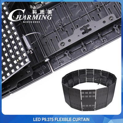 P9.375 Wiatroodporny, zginany ekran LED, nieskomplikowany, elastyczny zewnętrzny wyświetlacz LED