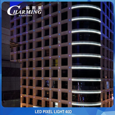 Outdoor Building LED Pixel Lights DC24V 40D Sterowanie SPI Trwałe