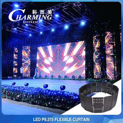 Wiatroodporny ultralekki elastyczny wyświetlacz LED Thinkness 7 mm-17 mm