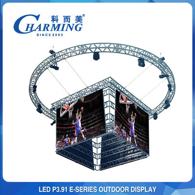 Ekran LED serii E 4K 3840 Hz 500 x 1000 mm P3.91 Kratownica szybkiego łączenia