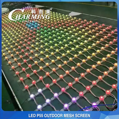 Multiscenowy ekran LED IP65, elastyczny wyświetlacz LED ze stopu aluminium