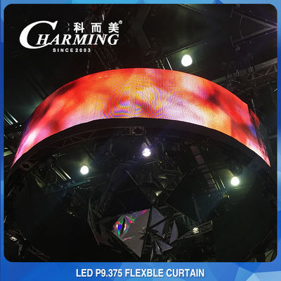 SMD3528 135 W Cienki elastyczny ekran LED, ultra cienki elastyczny wyświetlacz wideo LED