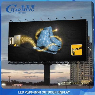 1200W P5 P8 Zewnętrzna ściana wideo LED wodoodporna do reklamy