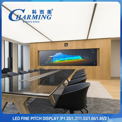 Wyświetlacz LED Micro HD 4K Fine Pitch Ściana wideo 320x240 Ultra cienki