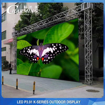 Zewnętrzna scena LED ściana P3.91 Wynajem Led Display 4K wysoka jasność