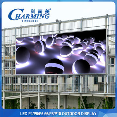 P4 P5 P8 Wyświetlacz LED SMD Wodoodporna gigantyczna reklama Zewnętrzna ściana wideo LED