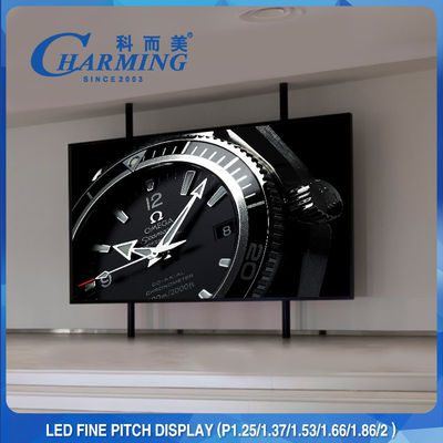 Program telewizyjny 64x48CM HD P1.2MM Wewnętrzny stały wyświetlacz LED Odświeżanie 4K