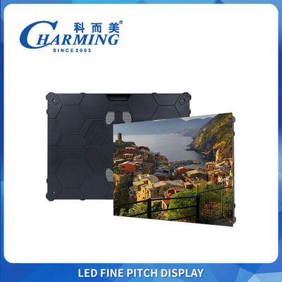 Wysokowydajny wewnętrzny wyświetlacz LED do stałej instalacji P2.5, konserwacja przednia, odświeżanie 8K do ściany wideo