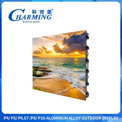 High Resolution Outdoor LED Video Wall Designed to Deliver Vibrant Colors and Crisp Images in Various Weather Conditions