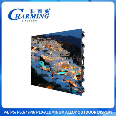 P4/P5/P6.67/P8/P10 Skrzynka obwodowa PCB Stop aluminiowy 10%~90%RH Ekran zewnętrzny 320*160mm Ekran zewnętrzny ≥1920Hz