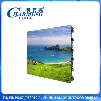 P4 Zewnętrzny panel wyświetlaczy LED 960x960mm Ekran LED sportowy z ponad 100000 godzinami żywotności