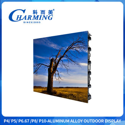 P4 P6 P8 Reklama Ekran LED IP65 ze 3840Hz