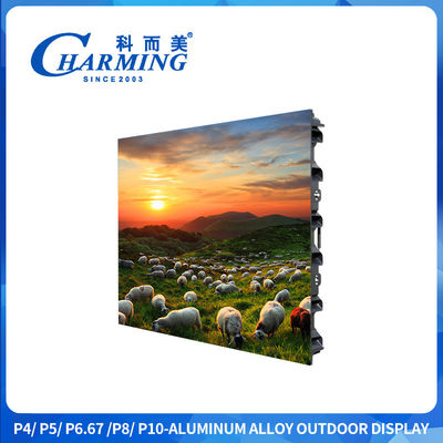 Led Screen Advertising Board P6 Street Mounted 960x960MM Led Screen P4 Video Outdoor Display