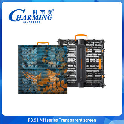 500*500mm P3.91 Led Transparent Screen Shopping Mall Reklamowy ekran LED ekran ściany