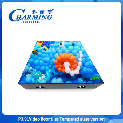 500X500MM P3.91 China Led Display Led Panel do reklamy GOB Magnetic Led Dance Floor For Party And Bar
