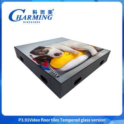 500x500MM GOB P3.91 Led Indoor Dance Floor IP65 wodoodporny LED Display HD Sexy Video For Event