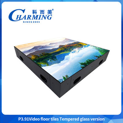 500x500MM GOB P3.91 Led Indoor Dance Floor IP65 wodoodporny LED Display HD Sexy Video For Event