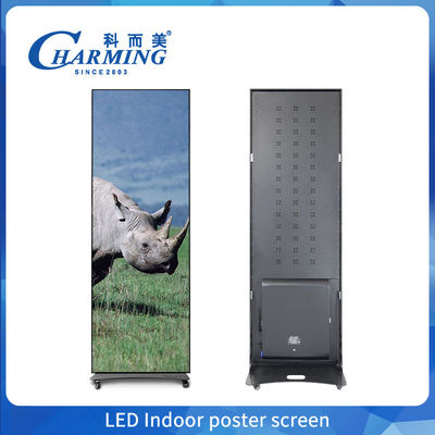 Wysokiej jakości inteligentny odtwarzacz reklamowy Led Screen Poster Display Full Color Indoor Led Display Poster Screen