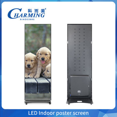 Wnętrze Welcome LED Light Menu Board 640mm*1920mm Rektangulowe pudełko oświetleniowe z ramką aluminiową Akrylowe i szklane materiały