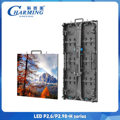 Zewnętrzny ekran LED ściana P2.6 P3.91 P4.81 pełnobarwny wypożyczalny wyświetlacz LED 500x500mm 500x1000mm