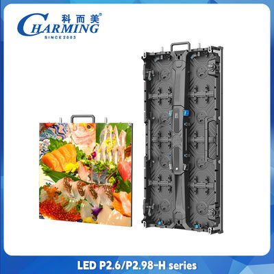 Zewnętrzny ekran LED ściana P2.6 P3.91 P4.81 pełnobarwny wypożyczalny wyświetlacz LED 500x500mm 500x1000mm