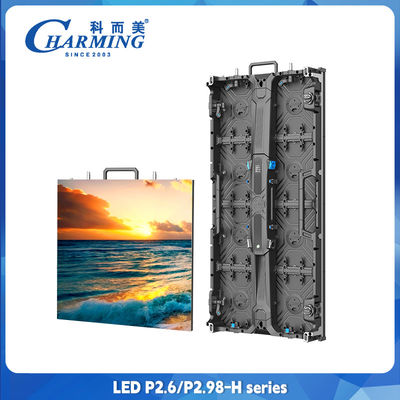 Zewnętrzny ekran LED ściana P2.6 P3.91 P4.81 pełnobarwny wypożyczalny wyświetlacz LED 500x500mm 500x1000mm