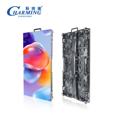 Aluminiowy stop pełnobarwny Wysokiej jasności 500*1000mm P2.6 zewnętrzny ekran wideo LED na scenę, wesele