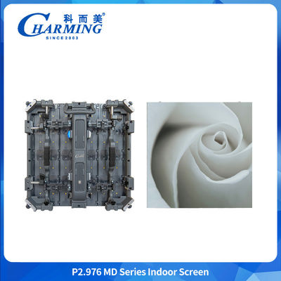 Elastyczny ekran LED Wnętrze Skrzywiony ekran P2.98 Front Service 7680HZ Led Video Wall