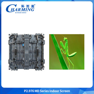 Charmingngled Front Service P2.98 Wnętrze Led Wall Display Elastyczny ekran do reklamy Wynajem