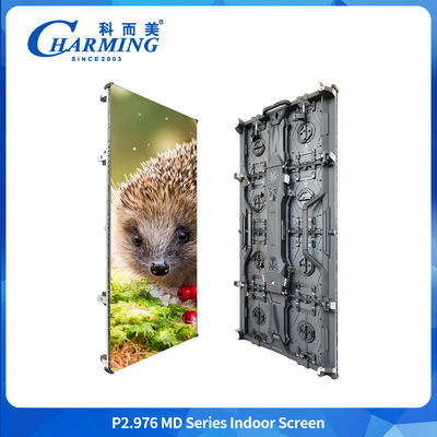 Charmingngled Front Service P2.98 Wnętrze Led Wall Display Elastyczny ekran do reklamy Wynajem