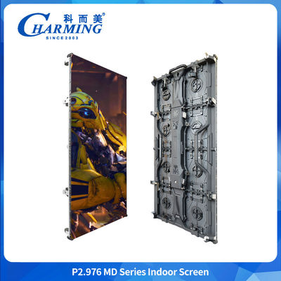 Elastyczny ekran LED Wnętrze Skrzywiony ekran P2.98 Front Service 7680HZ Led Video Wall