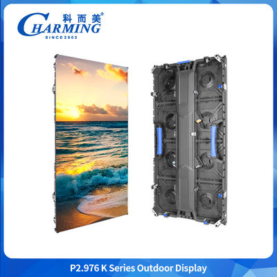 Silna sztywna temperatura robocza -20°C-60°C P2.976 K RGB Kolorowa tabliczka LED Led Wall Screen Z wysoką częstotliwością odświeżania