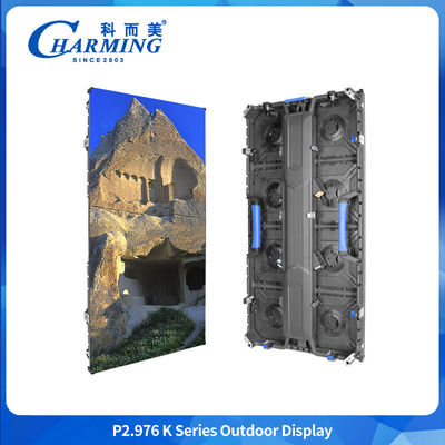 Szybka prędkość transmisji P2.976 Video Outdoor Fullcolor Led Display IP 65 K Series Video In Nigeria