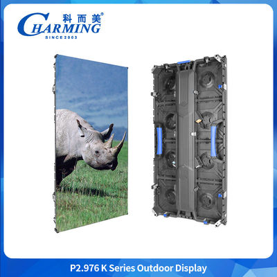 Zewnętrzna ściana wideo Reklama Led Display Screen P2.98 K Scene Led Video Wall For Concert Full Color Led Video Wall
