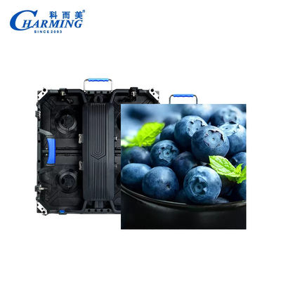 P2.6 Ekran LED wynajmu w pomieszczeniach 7680hz LedWall Display 500*500mm Fast Food Led w pomieszczeniach