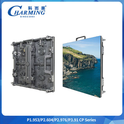 SMD2020 wewnętrzny wypożyczalnia etapu 7680Hz LED ekran pełnobarwny p3.91mm wewnętrzny i zewnętrzny aluminium szafki LED ekran wyświetlania