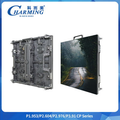 Wysokiej rozdzielczości P1.9-3.91 7680hz Wskaźnik odświeżania Cp Series 500*500/1000mm Staggered Splicing Rental Curved Regula Outdoor And Indoor Flexible Led Video Wall