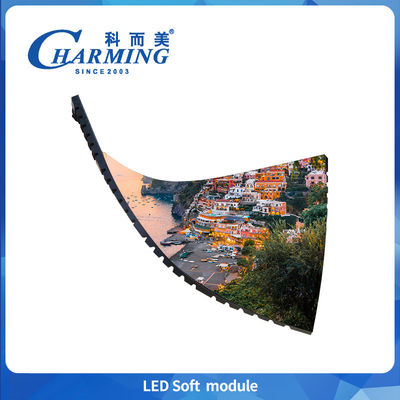 320×160×7.5MM Elastyczny moduł ekranu LED 270g Światło P2 P2.5 P3 P4 Moduł ekranu LED w pomieszczeniach