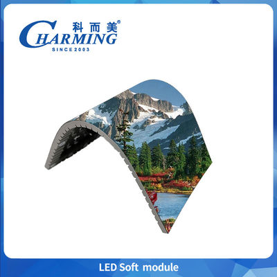 320x160 Wnętrze Led Soft Module P2 P2.5 P3.076 7680 Wysoki współczynnik odświeżania modułu wyświetlacza dla form artystycznych