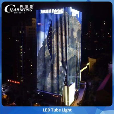 U30 Niskiej mocy lampa LED RGBW w kształcie tuby, sterowanie DMX, do projektów oświetlenia zewnętrznego