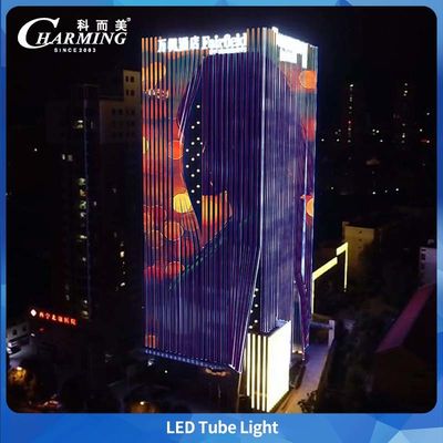 Urocze 24W 0.5/1m Aminal Video RGB Led Oświetlenie Rurowe do Fasady Budynku