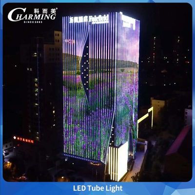 U38 Tube Light Waterproof Building Elevation DC24V Aluminiowy niewidzialny projekt okablowania