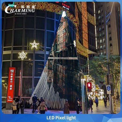 Pixel Light Rgb Led Pixels 30mm Prężnica IP66 RGB Led Pixel Light Dekoracja wnętrza zewnętrznego Oświetlenie budynków Mosty