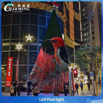 Flat Transparent Ip66 Outdoor Led Pixel Light Niska moc dla mostów