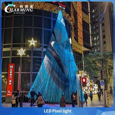 Światło pixelów LED o niższej mocy odporne na promieniowanie UV DMX512 z billboardem zewnętrznym