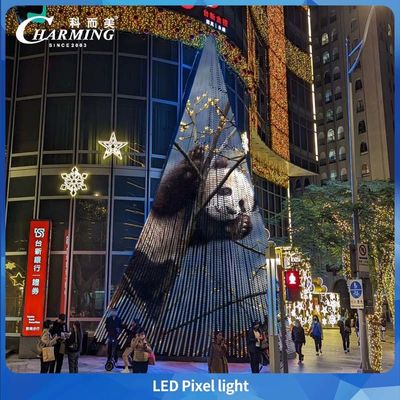Charming 2025 Nowy innowacyjny produkt Led Pixel Light 40D 40*27.3MM Materiał PC IP66 Dekoracja atrakcji turystycznych