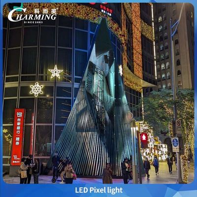 Światła pixelów LED 50C SMD3535 IP66 SPI Control Światło zewnętrzne Dekoracja ścian zewnętrznych Światło sceniczne