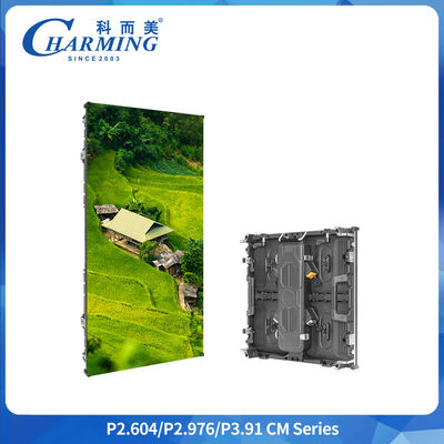 6.4KG Stop aluminium IP65 wodoodporny zewnętrzny ekran LED P2.6 P2.98 P3.91